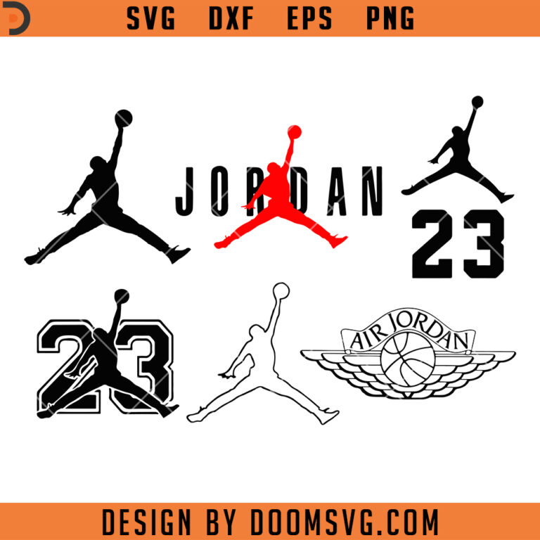 Air Jordan SVG, Basketball Sport Men Fashion SVG - Doomsvg