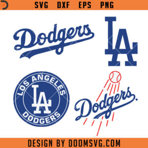 LA Dodgers Logo SVG, Los Angeles Dodgers SVG, Baseball SVG