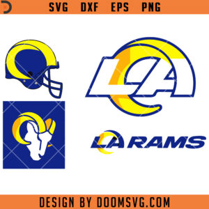 Los Angeles Rams SVG, LA Rams, NFL team, Sport SVG