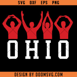 Ohio State Hates Michigan SVG, Ohio Football Sport SVG
