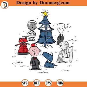 A Charlie Who Christmas SVG, Doctor Who Snoopy SVG