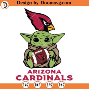 Arizona Cardinals Baby Yoda SVG, Cardinals SVG, NFL Football Team Sport SVG