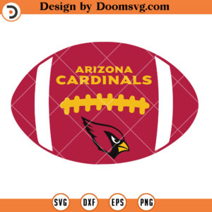 St Louis Cardinals SVG,Arizona Cardinals Ball SVG, Cardinals Ball Vintage NFL Football SVG