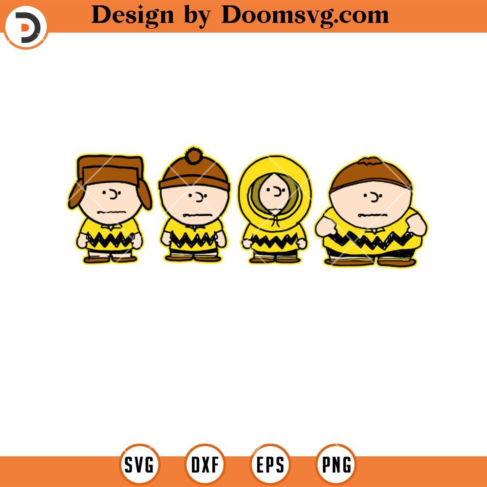 Baby Charlie Brown South Park SVG, Charlie Brown Funny SVG - Doomsvg
