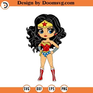 Baby Wonder Woman SVG, Diana Princess Amazons SVG