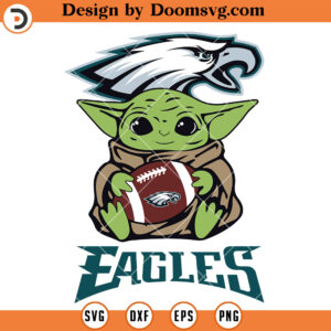 Baby Yoda Seattle Seahawks SVG, Football Team SVG Files For Cricut