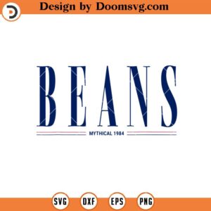 Beans Mythical 1984 SVG, Mythical SVG