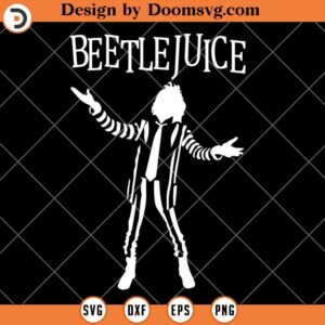 Beetle Juice SVG, Halloween Horror Movie Character SVG