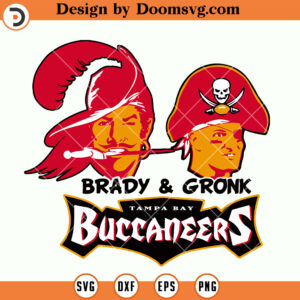 Tampa Bay Buccaneers SVG, Brady And Gronk Buccaneers SVG, NFL Football Team SVG