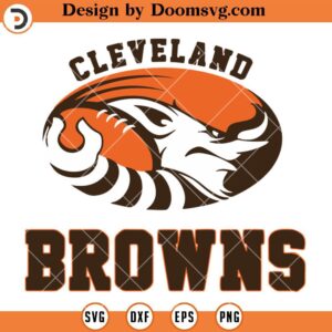 Browns Goblin SVG, Cleveland Browns SVG, NFL Football Logo Team Sport SVG