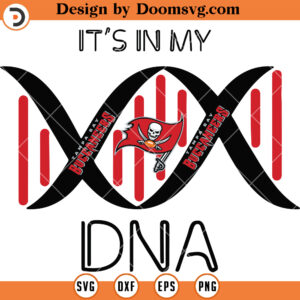 Tampa Bay Buccaneers SVG, Buccaneers Its In My DNA SVG, NFL Football Team SVG