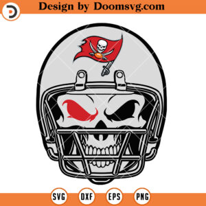 Tampa Bay Buccaneers SVG, BuccaneersSkull Helmet SVG, NFL Football Team SVG