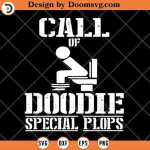 Call Of Doodie Special Plops SVG, Funny Gamer SVG, SVG Video Games, Gamer SVG