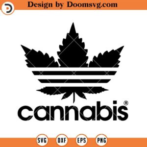 Cannabis Adidas SVG, Stoner SVG, Smoke Weed SVG