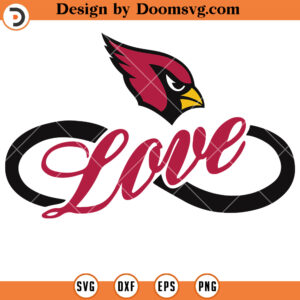 St Louis Cardinals SVG, Cardinals Love SVG, Cardinals Logo Team NFL Football SVG