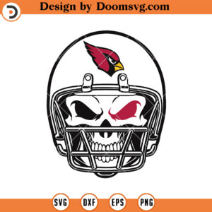 St Louis Cardinals SVG, Cardinals Skull Helmet SVG, Cardinals Logo Team NFL Football SVG