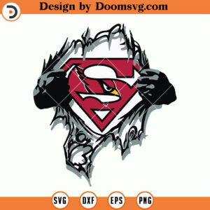 St Louis Cardinals SVG, Cardinals Super Hero SVG, Cardinals Logo Team NFL Football SVG