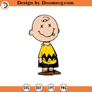 Charlie Brown SVG, Funny Charlie Snoopy SVG