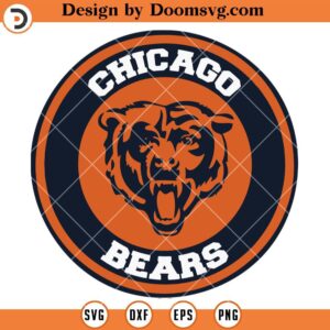 Chicago Bears Logo SVG, Chicago Bears SVG, NFL Football Logo Team SVG Files