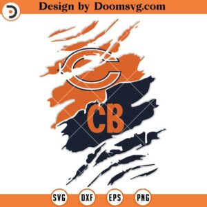 Chicago Bears Shirt SVG, Chicago Bears SVG, NFL Football Logo Team SVG Files