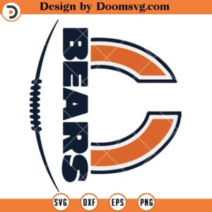 Chicago Bears Shirt SVG, Chicago Bears SVG, NFL Football Logo Team SVG Files