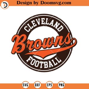 Cleveland Browns Logo SVG, Cleveland Browns SVG, NFL Football Logo Team Sport SVG