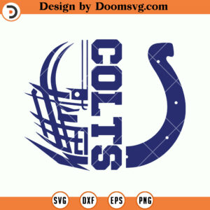 Indianapolis Colts SVG, Colts Half Logo SVG, NFL Football Team SVG