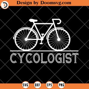 Cycologist SVG, Cycling SVG, Bicycle SVG V1