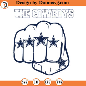 Dallas Cowboys SVG, Dallas Cowboy Punch SVG, NFL Football Team SVG