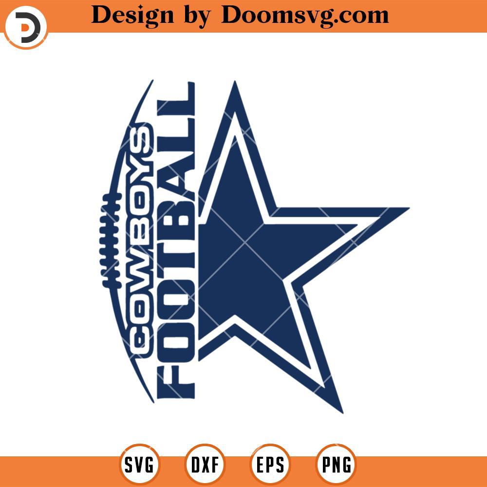Dallas Cowboys Helmet SVG, Dallas Cowboys Logo SVG, NFL Football Team ...