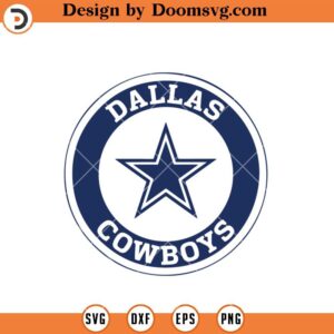 Dallas Cowboys Logo SVG, Dallas Cowboys SVG, NFL Football Team SVG Files For Cricut
