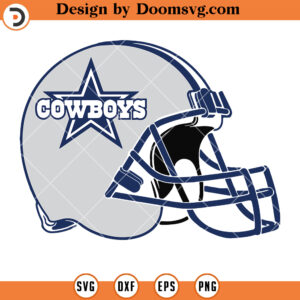 Dallas Cowboys SVG, Cowboys Helmet SVG, Football SVG Files For Cricut