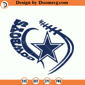 Dallas Cowboys Logo SVG, Dallas Cowboys Stitching SVG, NFL Football Team SVG Files For Cricut