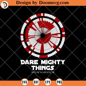 Dare Mighty Things SVG, Math Teacher SVG, Science SVG