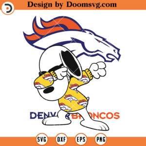 Denver Broncos SVG, Denver Broncos Snoopy SVG, NFL Football Team SVG