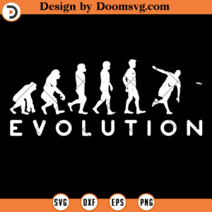 Disc Golf SVG, Evolution Disc Golf SVG