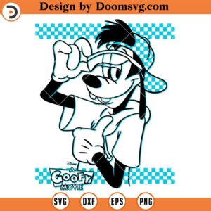 Disney A Goofy, 90s Maximilian Max Goof Cartoon SVG