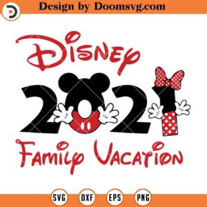 Disney Family Vacation 2023 SVG, Custom Name and Date