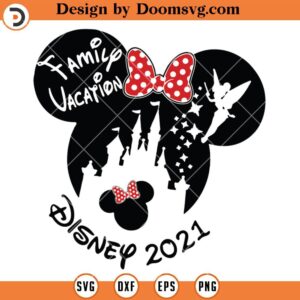Disney Family Vacation Date SVG, Disney 2023 SVG, Custom Name and Date