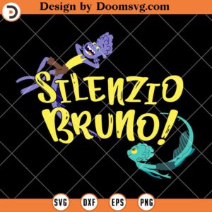 Disney Pixar Luca Silenzio Bruno SVG, Cartoon SVG Files For Cricut