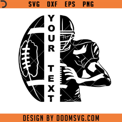 Football Player Svg, Sport Svg, NFL Team Svg Eps Png Dxf - Doomsvg