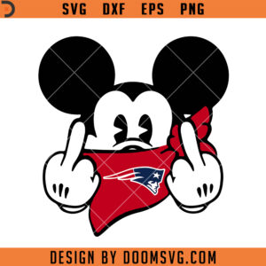 New England Patriots SVG, Funny Mickey New England Patriots SVG