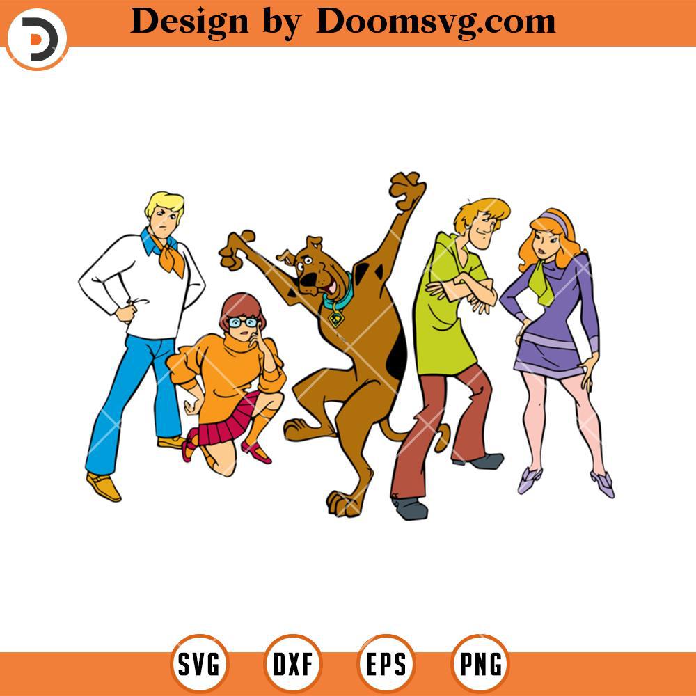 Funny Scooby Doo Characters SVG, Scrappy Doo SVG Files For Cricut - Doomsvg