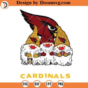 Gnomes Arizona Cardinals SVG, Arizona Cardinals SVG, NFL Football Team Sport SVG