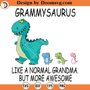 Grammysaurus SVG, Funny Grandma SVG