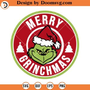 Grinch Christmas Logo SVG, Grinch Christmas SVG