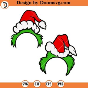 Grinch Replace Head Christmas SVG, Grinch Christmas SVG Files For Cricut