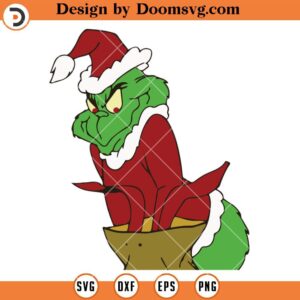 Grinch Stole Christmas Gift SVG, Grinch Christmas 2023 SVG