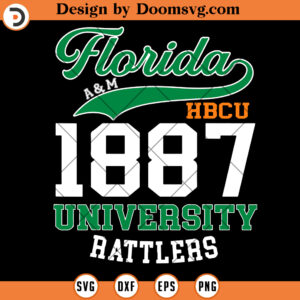 HBCU SVG, Florida HBCU University Rattlers SVG, School SVG