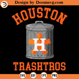 Houston Trashtros SVG, Houston Asterisks Saseball SVG